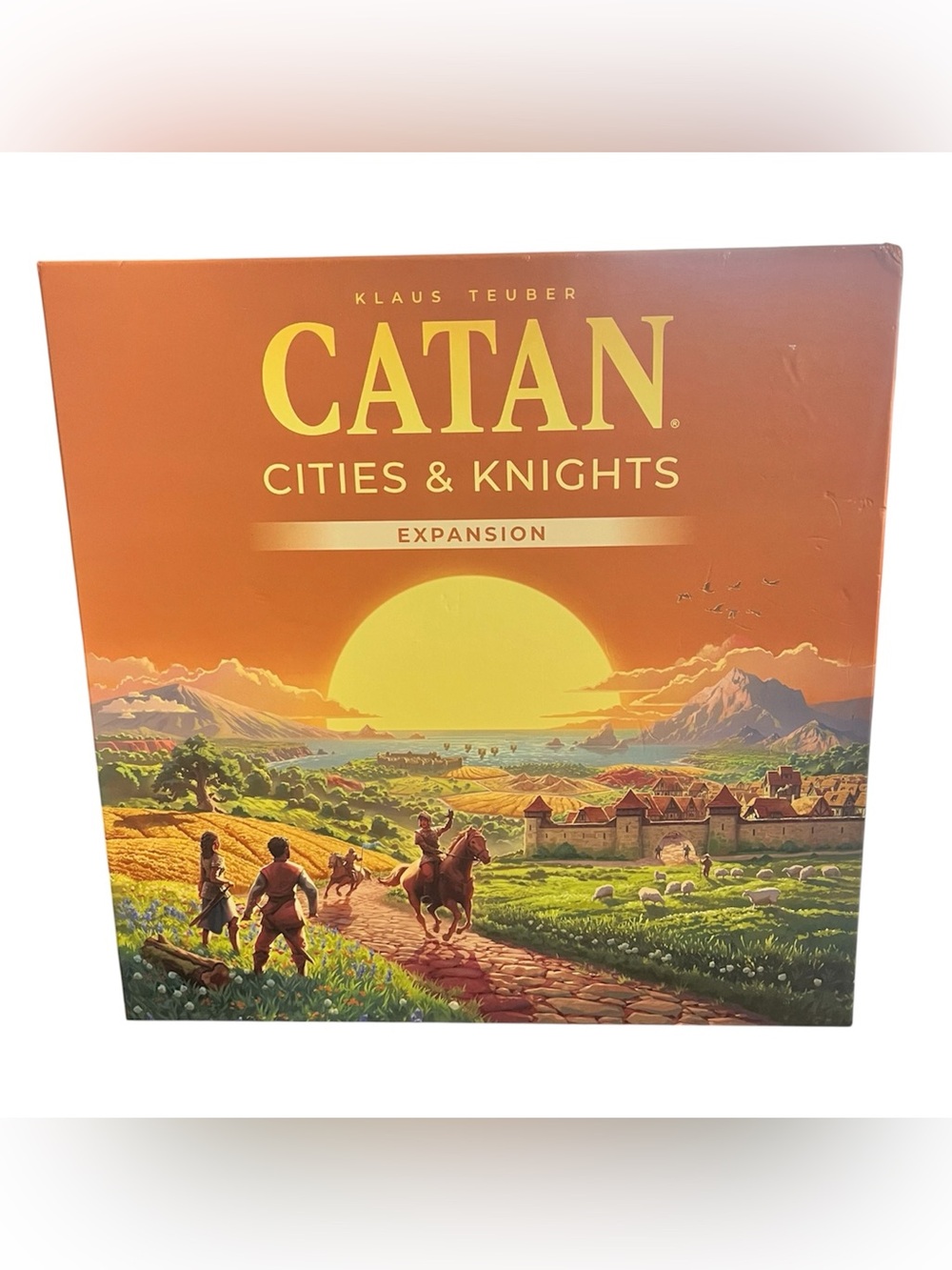 CATAN Cities & Knights Board Game Expansion (6th Edition)